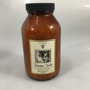 V'Tae Victorian Vanilla Bath Salts 22 oz NEW